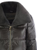 Herno Down Jacket met wreedheid gratis pur -details