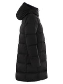 Herno Long Down Jacke mit Reißverschluss