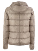 Herno Ultralight Nylon Down Bomber Jacket