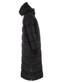 Herno Long Down Jacket In Gore Tex Technical Fabric
