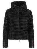 Herno Short Pied De Poule Down Jacket