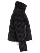 Herno Short Pied De Poule Down Jacket