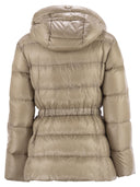 Herno Ultralight Nylon Down Jacket With Drawstring Waist