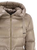 Herno Ultralight Nylon Down Jacket With Drawstring Waist