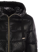 Herno Ultralight Nylon Down Jacket With Drawstring Waist