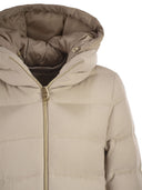 Herno Resort Silk And Cashmere Down Jacket