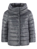 Herno Mini Cape con maniche ingioiellate