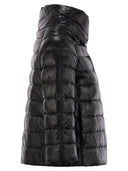Herno Mini Cape With Jewelled Sleeves