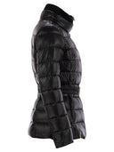 Herno Ultralight Nylon Down Jacket With Belt