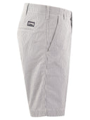Vilebrequin Micro Striped Cotton Bermuda Shorts