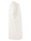 Mc2 Saint Barth Portofino T Shirt With Chest Embroidery