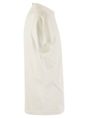 Mc2 Saint Barth Portofino T Shirt With Chest Embroidery