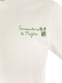 Mc2 Saint Barth Portofino T Shirt With Chest Embroidery