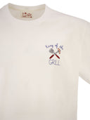 Mc2 Saint Barth T Shirt With Embroidery On The Chest