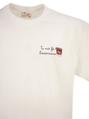 Mc2 Saint Barth T Shirt With Embroidery On The Chest