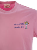 Mc2 Saint Barth Portofino T Shirt With Chest Embroidery