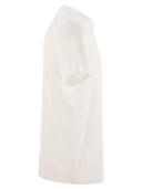 MC2 Saint Barth Portofino T Shirt con bordado en el pecho
