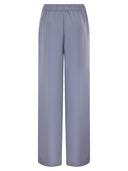 Herno Flowing Wide Leg Trousers With Drawstring