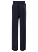 Herno Flowing Wide Leg Trousers With Drawstring