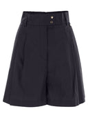 Herno Stretch Cotton Bermuda Shorts