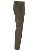 Herno Cargo Trousers With Mechanical Stretch Yarn