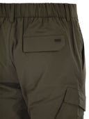 Herno Cargo Trousers With Mechanical Stretch Yarn