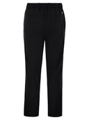 Herno Stretch Tailored Trousers In Wool Blend