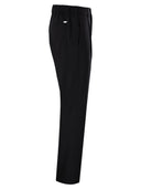Herno Stretch Tailored Trousers In Wool Blend