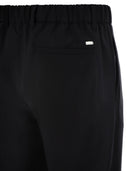Herno Stretch Tailored Trousers In Wool Blend