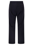 Herno Stretch Techno Nylon Jogger Trousers With Pleats