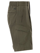 Herno Technical Fabric Cargo Bermuda Shorts