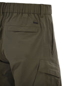 Herno Technical Fabric Cargo Bermuda Shorts