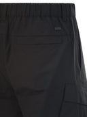 Herno Technical Fabric Cargo Bermuda Shorts