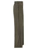 Herno Trousers In Tropical Wool