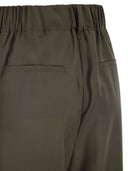 Herno Trousers In Tropical Wool