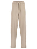 Herno Jogger Trousers In Viscose Blend