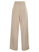 Herno Jogger Trousers In Viscose Blend
