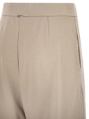Herno Jogger Trousers In Viscose Blend