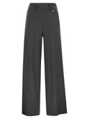 Herno Resort Trousers In Melange Fabric