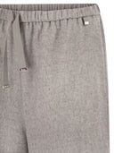 Herno Resort Trousers In Cashmere And Silk