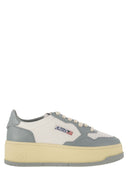 Autry Medalist Platform Leather Trainers