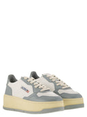 Autry Medalist Platform Leather Trainers