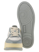 Autry Medalist Platform Leather Trainers