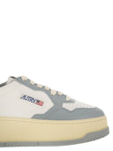 Autry Medalist Platform Leather Trainers