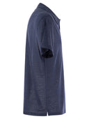 Vilebrequin Short Sleeved Linen Polo Shirt