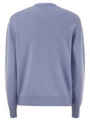 Mc2 Saint Barth Wool And Cashmere Blend Sweater With Embroidery Nessuno Te L'ha Chiesto