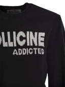 Mc2 Saint Barth Wool And Alpaca Blend Sweater With Embroidery Bollicine Addicted