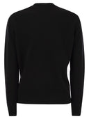MC2 Saint Barth Wool och Cashmere Blend tröja med broderi Splendida Splendente