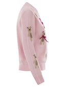 Mc2 Saint Barth New Queen Wool Blend Jumper With Embroidery