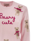 Mc2 Saint Barth New Queen Wool Blend Jumper With Embroidery